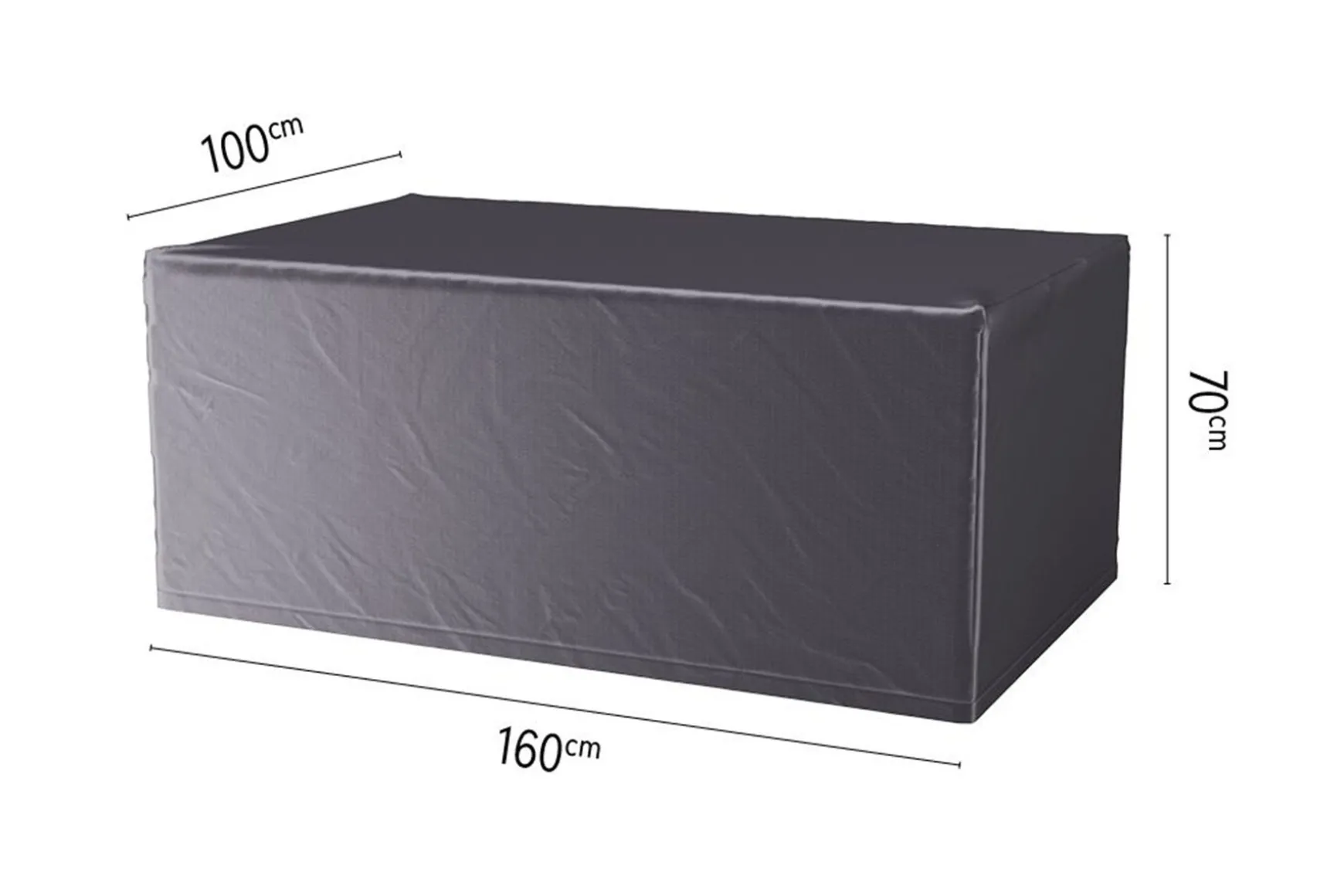 Platinum Aerocover tuintafelhoes 160x100 cm.