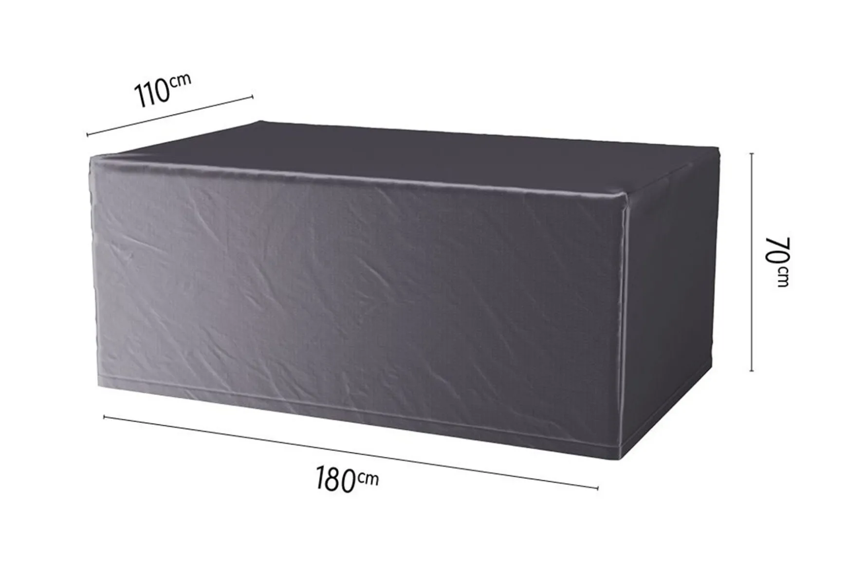 Platinum Aerocover tuintafelhoes 180x110 cm.