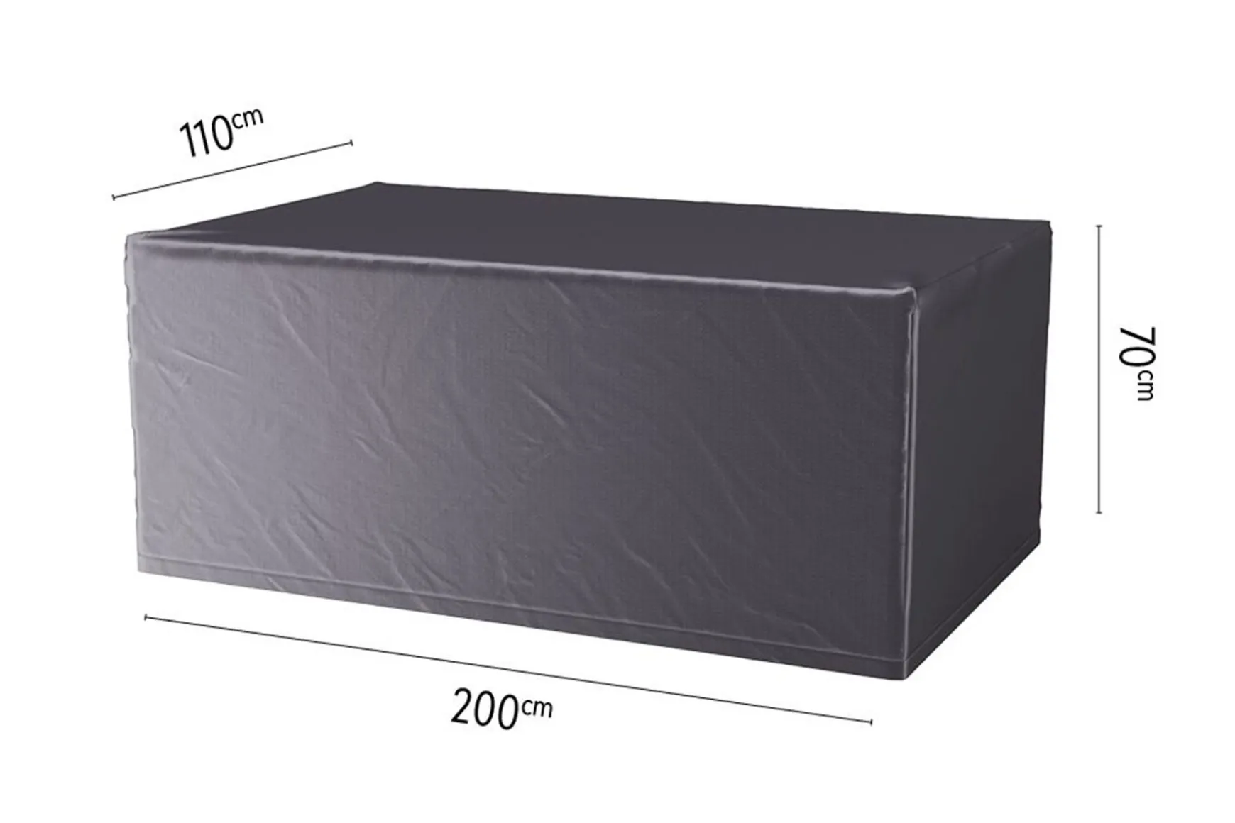Platinum Aerocover tuintafelhoes 200x110 cm.