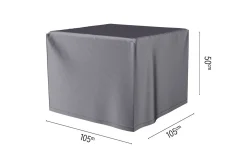 Platinum Aerocover vuurtafelhoes - 105x105x50 cm.