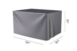 Platinum Aerocover vuurtafelhoes - 110x84x70 cm.