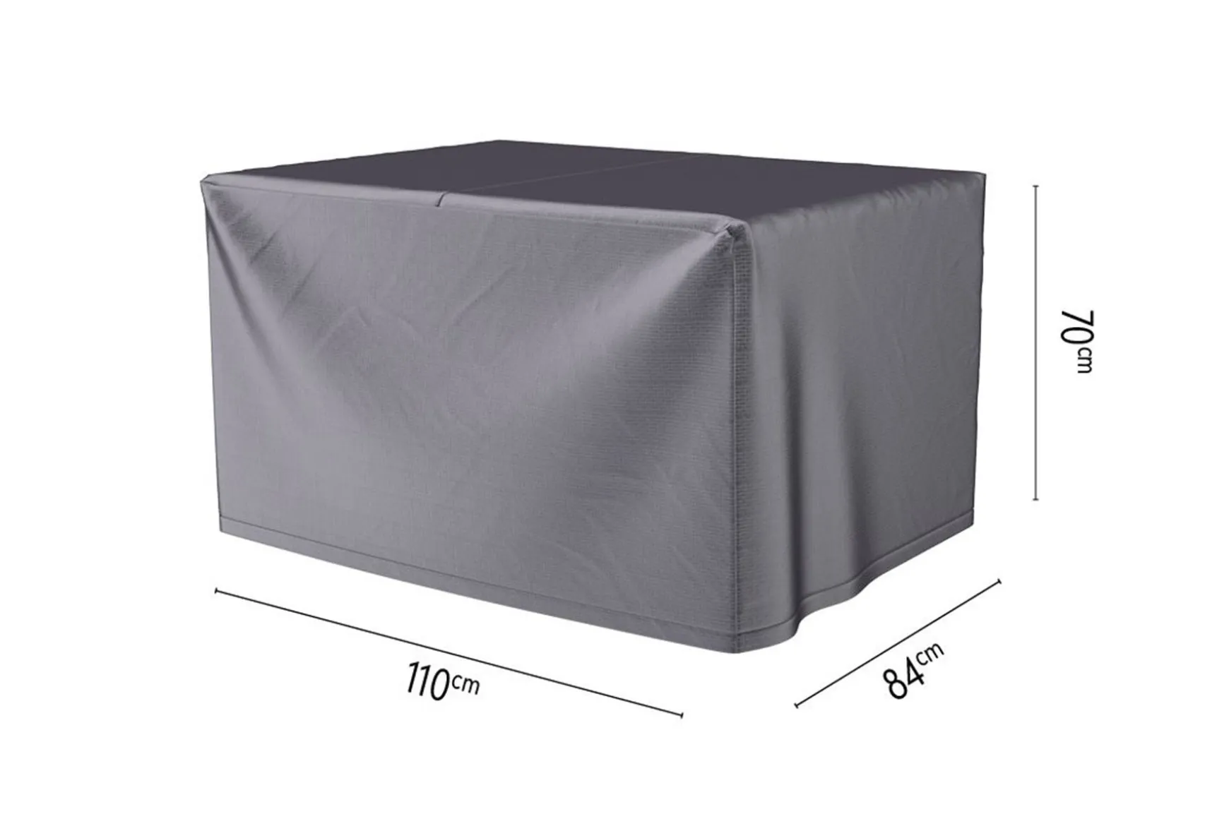 Platinum Aerocover vuurtafelhoes - 110x84x70 cm.