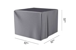 Platinum Aerocover vuurtafelhoes - 82x82xH50 cm.