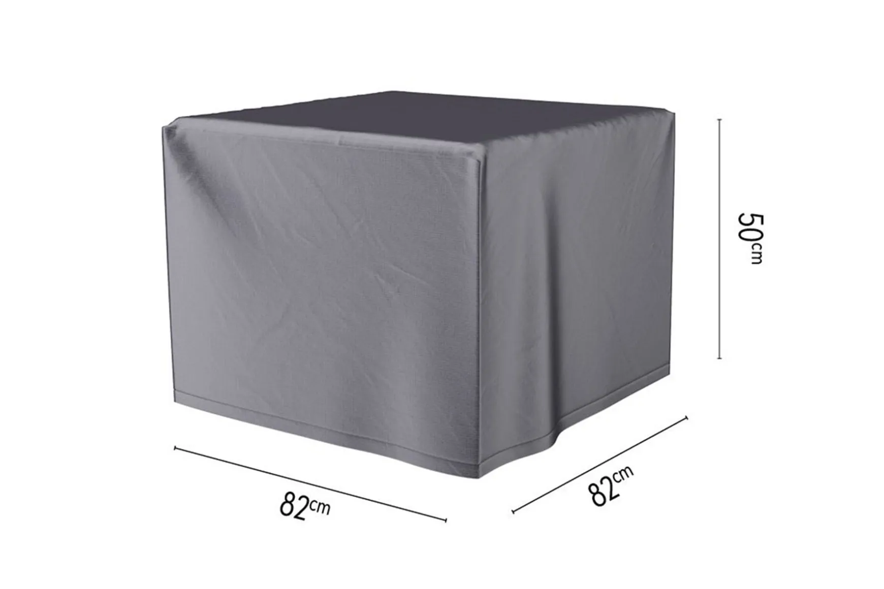 Platinum Aerocover vuurtafelhoes - 82x82xH50 cm.