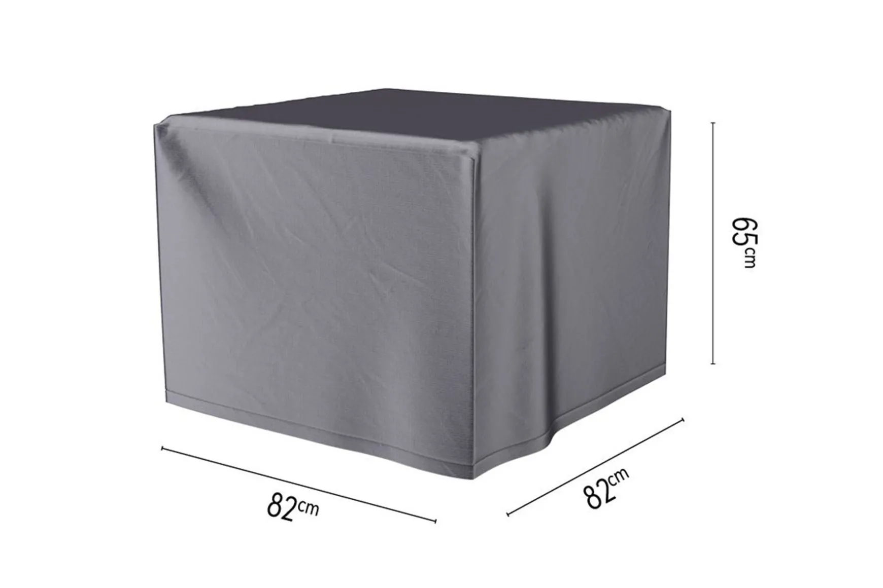 Platinum Aerocover vuurtafelhoes - 82x82xH65 cm.