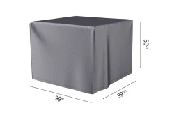 Platinum Aerocover vuurtafelhoes - 99x99xH60 cm.