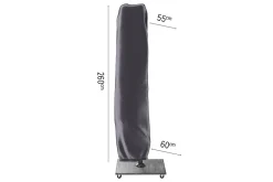 Platinum Aerocover zweefparasolhoes 260x55/60 cm.
