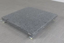 Platinum Beaufort Premium 3,2x3,2 m - Champagne Sandstone met voet en hoes