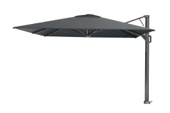 Platinum Beaufort zweefparasol premium 3,2x3,2 m. - Faded black