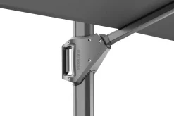 Platinum Beaufort zweefparasol premium 3,2x3,2 m. - Faded black