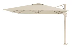 Platinum Beaufort zweefparasol premium 3,2x3,2 m. - Sandstone Champagne