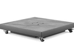 Platinum Ceramica 90 kg - Antraciet - verrijdbare parasolvoet - vulbaar