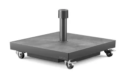 Platinum Ceramica verrijdbare vulbare parasolvoet 40 kg - Antraciet