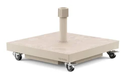 Platinum Ceramica verrijdbare vulbare parasolvoet 40 kg - Sandstone