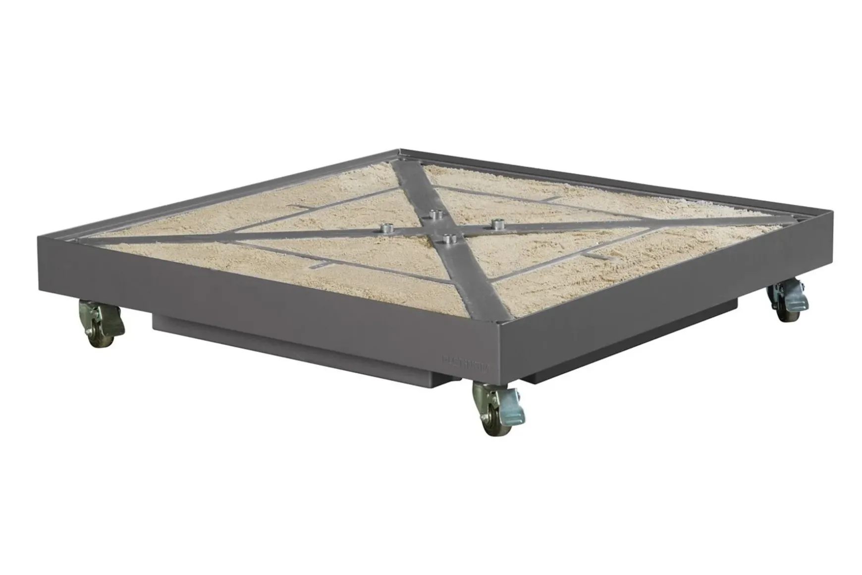 Platinum Ceramica verrijdbare vulbare parasolvoet 40 kg - Sandstone