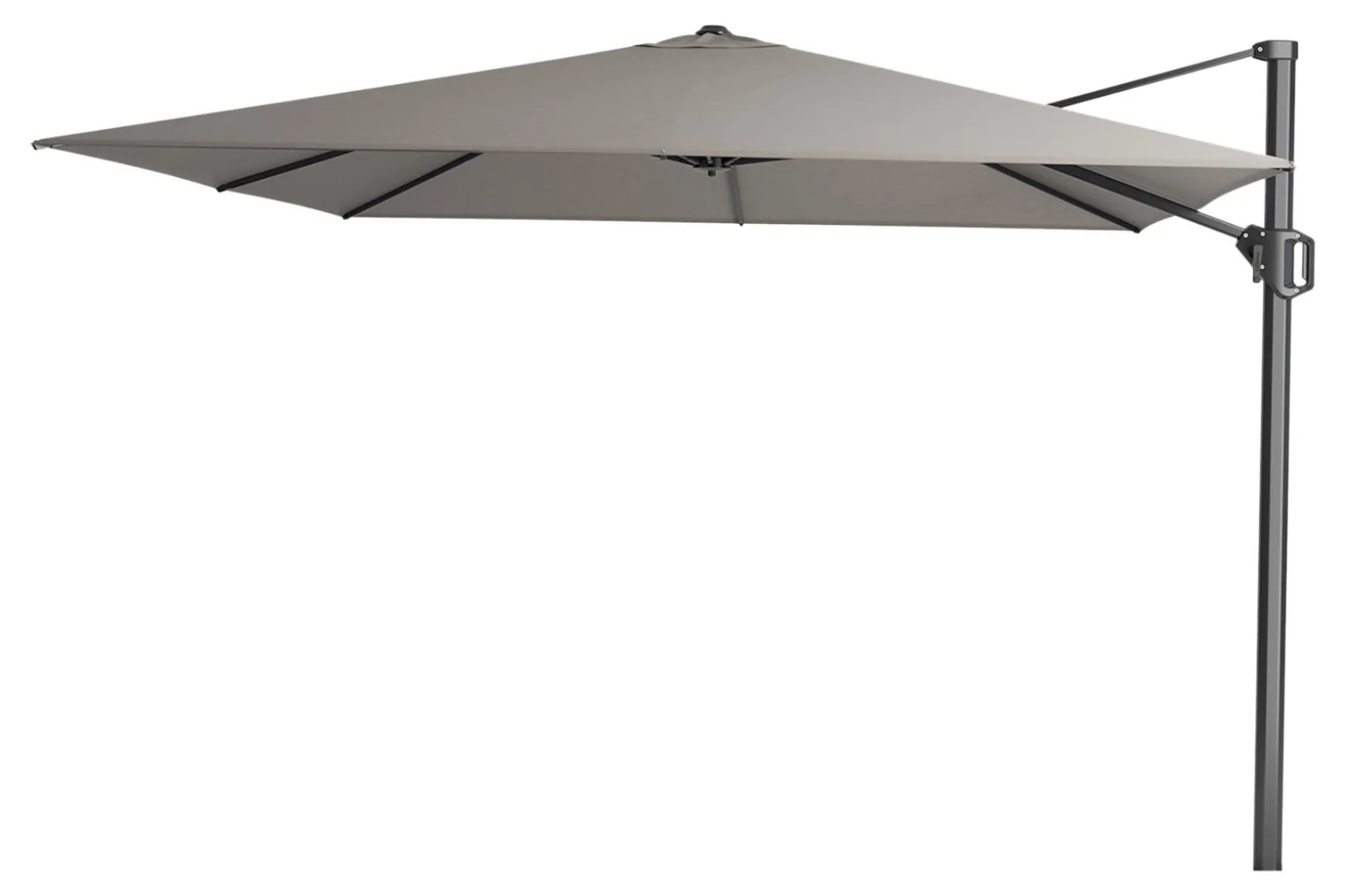 Platinum Challenger Premium T1 3x3 m - Manhattan Grey met ingraafvoet en hoes