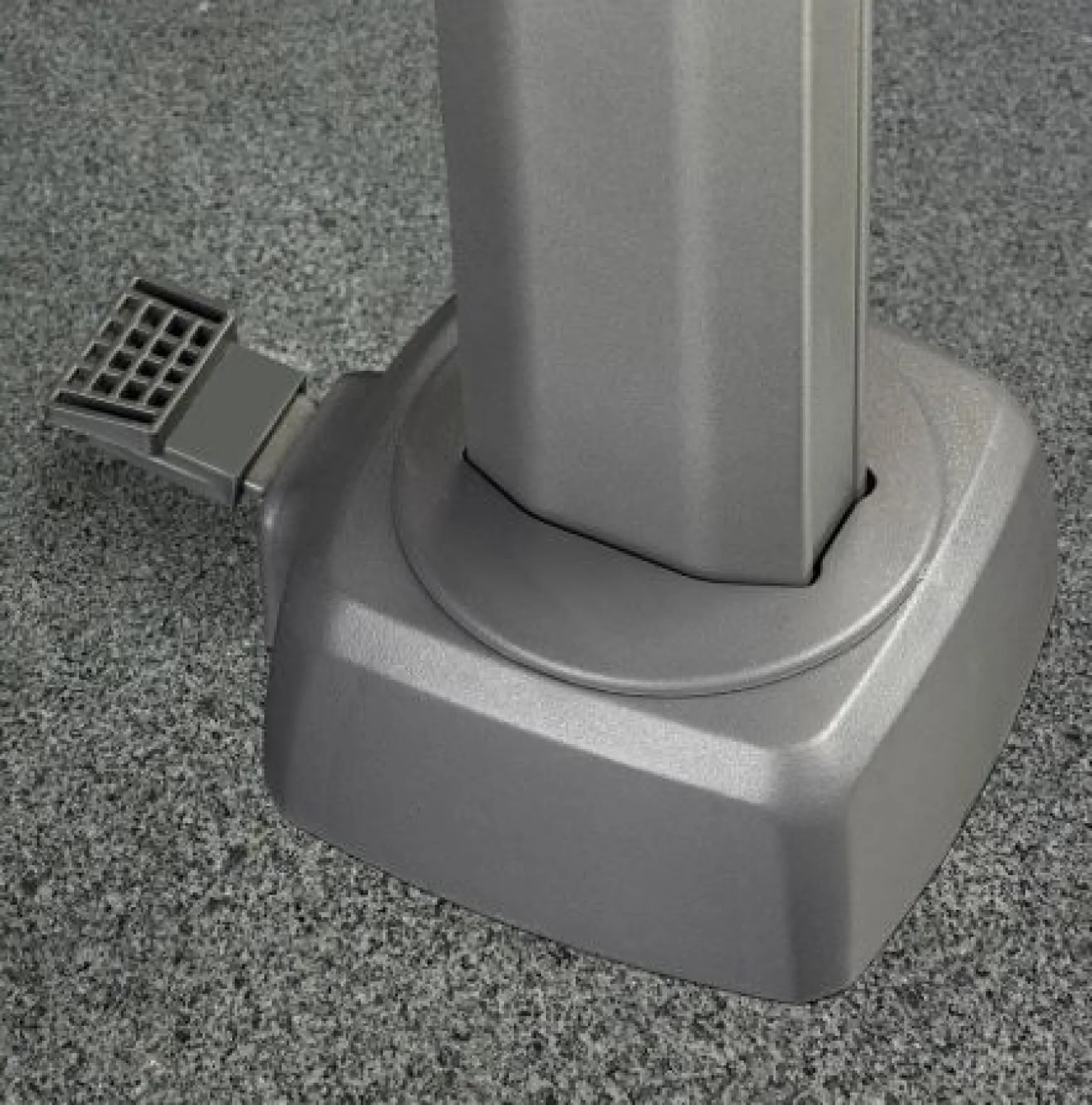 Platinum Challenger Premium T1 3x3 m - Manhattan Grey met ingraafvoet en hoes
