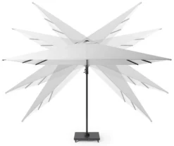 Platinum Challenger Premium T2 3x3 m - Manhattan Grey met voet en hoes