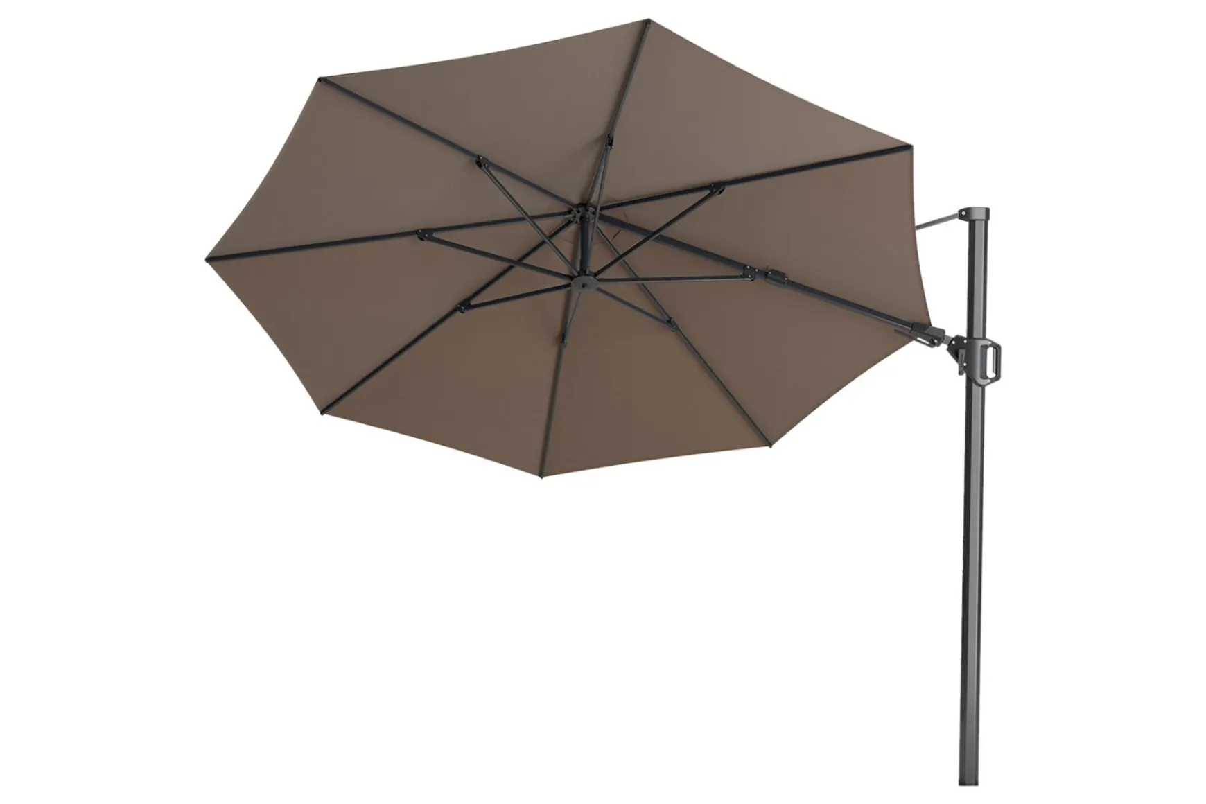 Platinum Challenger Premium T2 3.5 Rond - Havanna Taupe met voet en hoes