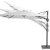 Platinum Challenger Premium T2 3x3 m - Champagne met voet en hoes