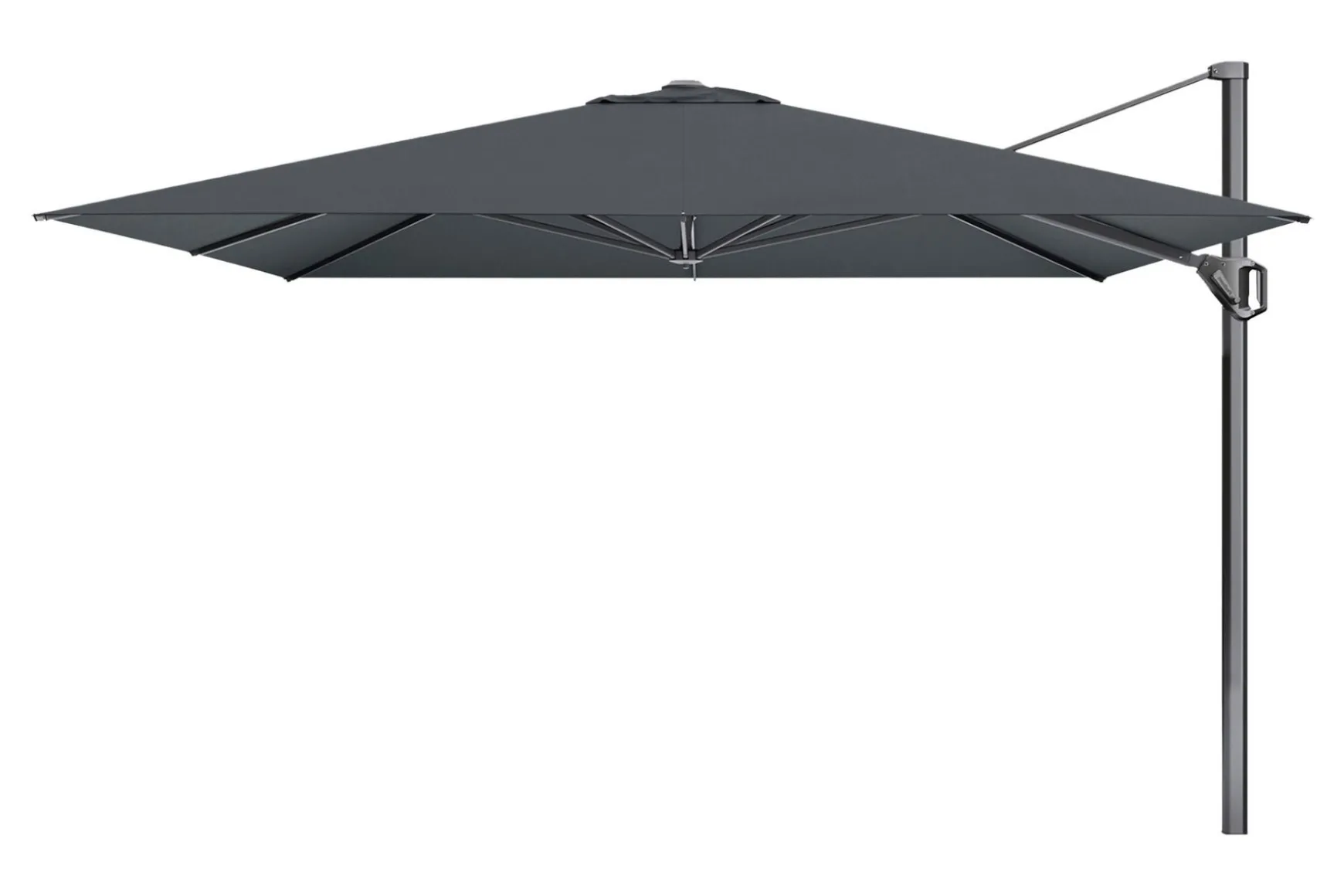 Platinum Challenger Premium T1 3.5x3.5 m - Faded Black met ingraafvoet en hoes