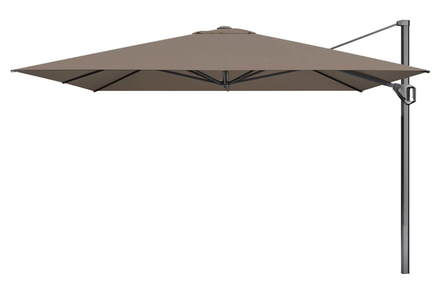 Platinum Challenger Premium T1 3.5x3.5 m - Havanna Taupe met ingraafvoet en hoes