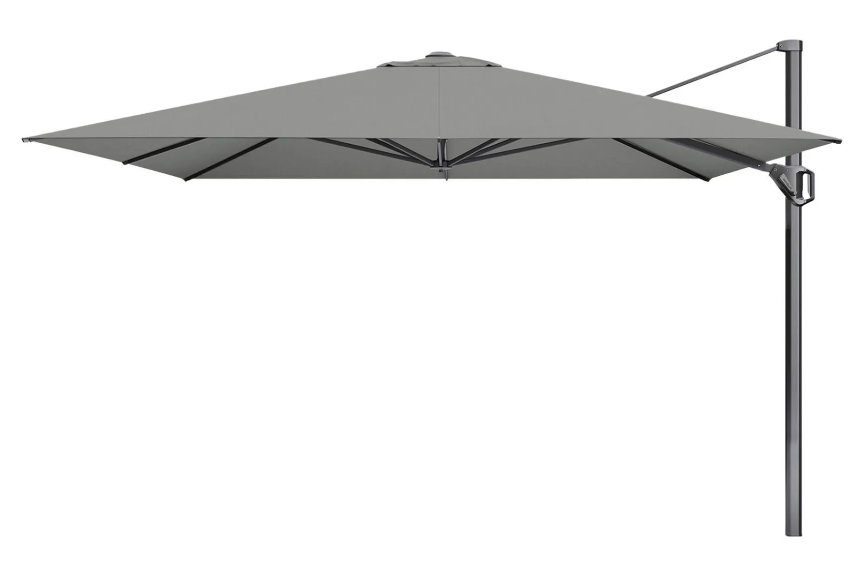 Platinum Challenger Premium T1 3.5x3.5 m - Manhattan Grey met ingraafvoet en hoes