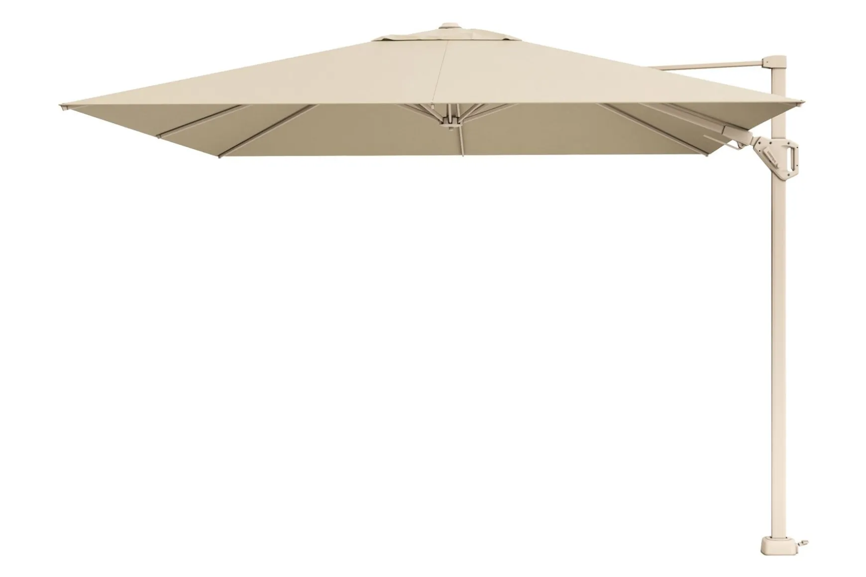 Platinum Challenger Premium T2 3x3 m Champagne Sandstone - met voet en hoes