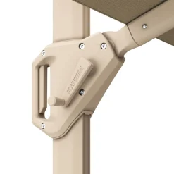 Platinum Challenger Premium T1 4x3 m - Champagne Sandstone met Marbella voet en hoes