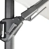 Platinum Challenger Zweefparasol T2 premium - 3x3 m. Havana Taupe