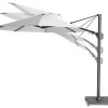Platinum Challenger zweefparasol T2 - 3x3 m. - Antraciet