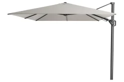 Platinum Challenger zweefparasol T2 Premium - 3,5x2,6 m. - Manhattan met ingraafvoet en hoes
