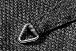 Platinum Coolfit schaduwdoek driehoek antraciet 5x5x5 m.
