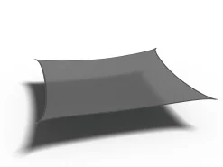 Platinum Coolfit schaduwdoek vierkant antraciet 3,6 x 3,6 m