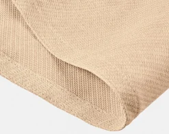 Platinum Coolfit schaduwdoek vierkant gebroken wit 5x5 m