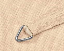 Platinum Coolfit schaduwdoek driehoek 4x4x5,7m. Gebroken Wit