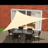 Platinum Dreamsail schaduwdoek vierkant ecru 4x4 m