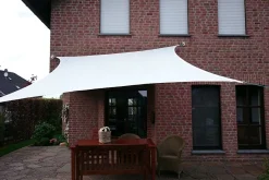 Platinum Dreamsail schaduwdoek vierkant ecru 4x4 m