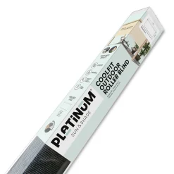 Platinum Nesling Coolfit rolgordijn 296x240 cm. - Gebroken wit