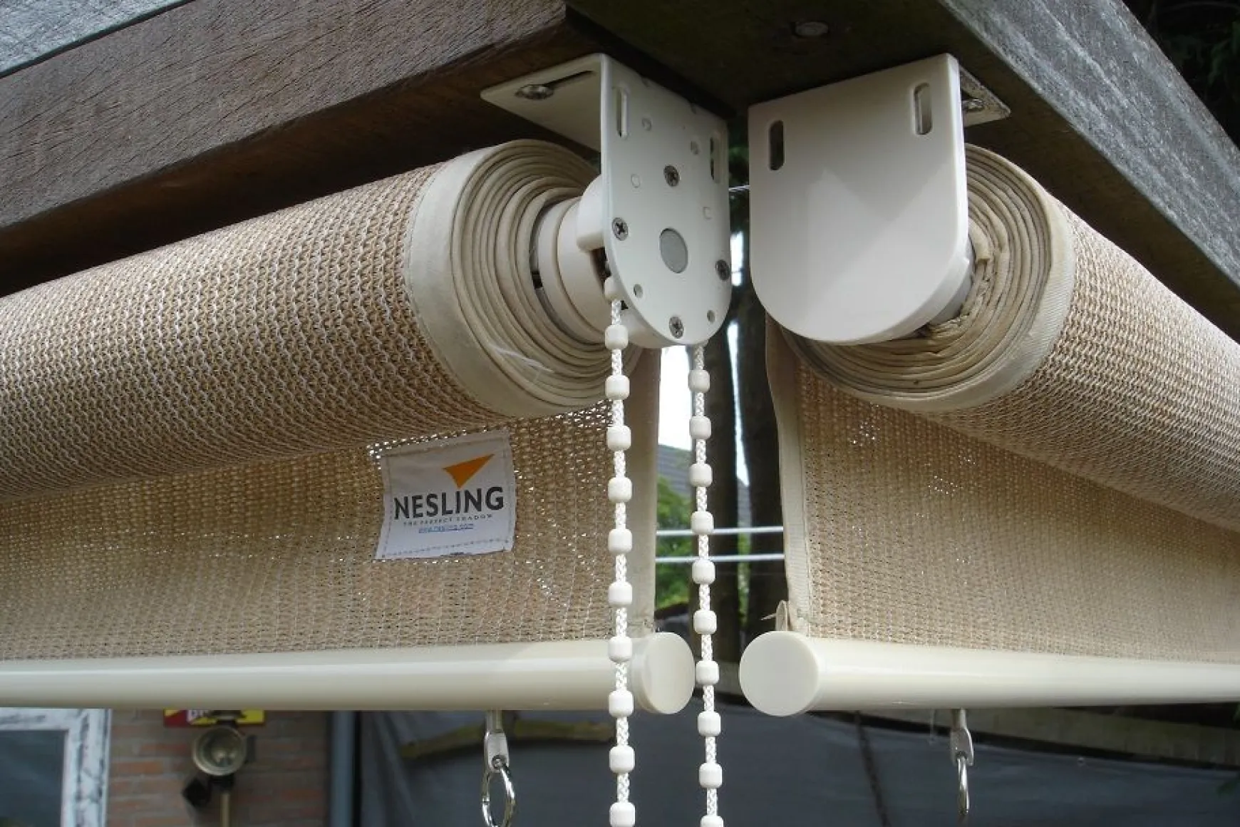 Platinum Nesling Coolfit rolgordijn 296x240 cm. - Zand