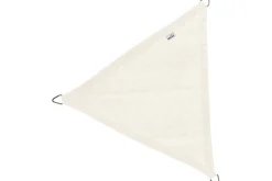 Platinum Nesling Coolfit schaduwdoek driehoek 3,6x3,6x3,6 m. - gebroken wit