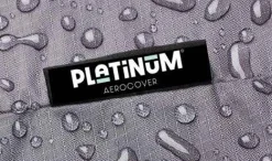 Platinum Nexus T2 zweefparasol 3x3 m. - Faded black - met vulbare voet en hoes