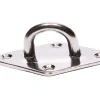 Platinum plaat met oog RVS