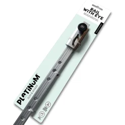 Platinum rails met oog 1 meter RVS
