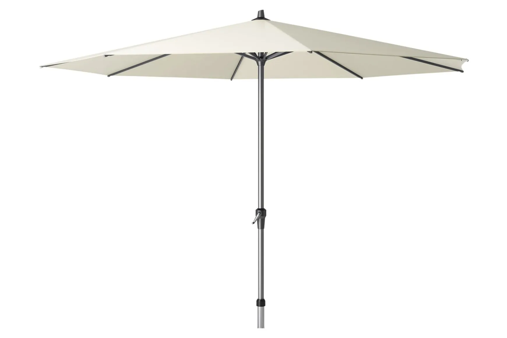 Platinum Riva stokparasol 3,5 m. rond - Ecru