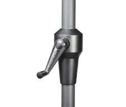 Platinum Riva stokparasol 3,5 m. rond - Ecru