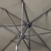 Platinum Riva stokparasol 3 m. rond - Teak Taupe - Op=Op