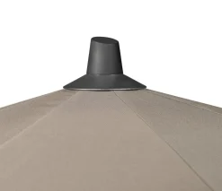 Platinum Riva stokparasol 3 m. rond - Teak Taupe - Op=Op