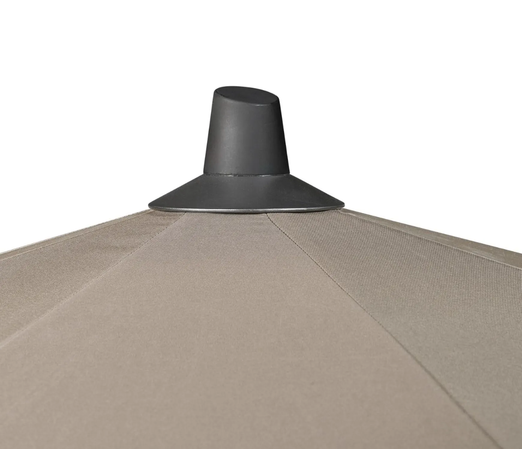 Platinum Riva stokparasol 3 m. rond - Teak Taupe - Op=Op