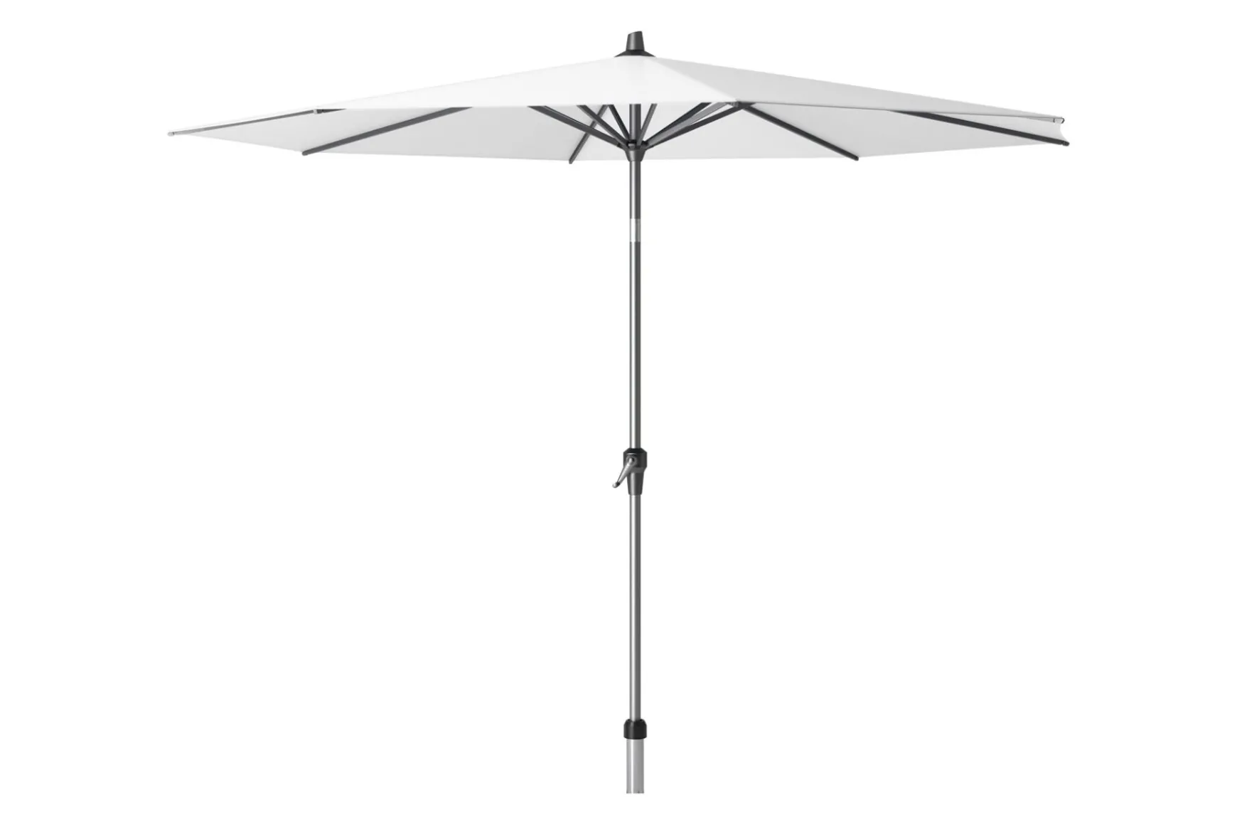 Platinum Riva stokparasol 3 m. rond - Wit